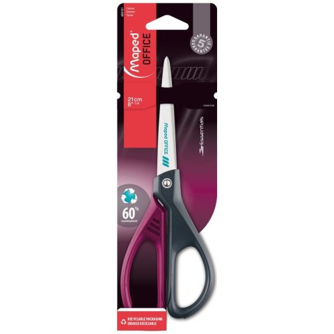 Nożyczki ekologiczne 21cm Essentials Green Deco 315414468101 21cm Maped (468101)