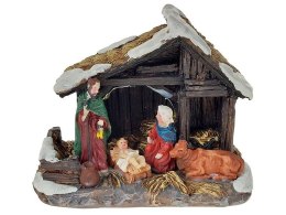 Ozdoba świąteczna szopka ze światłem Adar (602496)