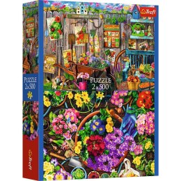 Puzzle Prace w ogrodzie 2x500 el. Trefl (37529)