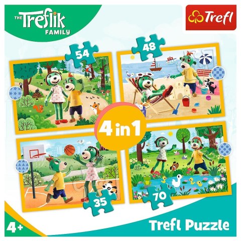 Puzzle Trefliki na wakacjach Trefl (34623) Puzzle Trefliki na wakacjach Trefl (34623)