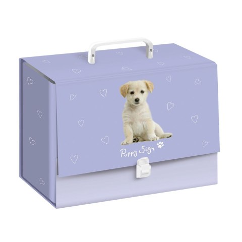 Teczka kartonowa Puppy Sign z rączką Bebe (C4/10) Teczka kartonowa Puppy Sign z rączką Bebe (C4/10)