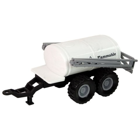 Traktor z Maszynami Przyczepa Cysterna Dźwięki LED Lean (15221)