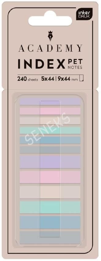 Zakładki indeksujące ACADEMY PET STUDY 240k Interdruk (W PODAJNIKU)