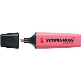 Zakreślacz BOSS różowy pastelowy 2-5mm Stabilo (70/129)