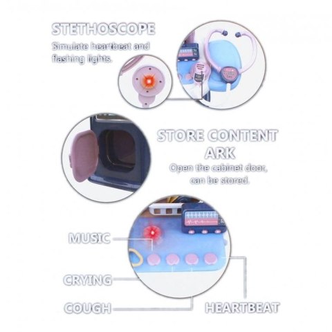 Zestaw lekarski gabinet lekarski Mega Creative (478651) Zestaw lekarski gabinet lekarski Mega Creative (478651)