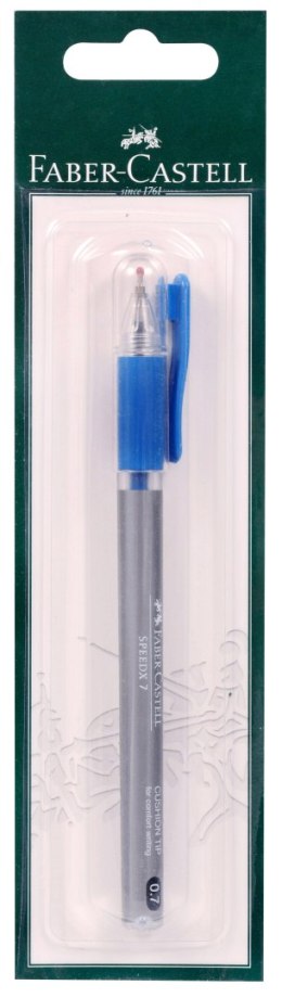 Długopis Speedx Titanum wkład niebieski 0,7mm Faber Castell (KPL546251-FC-B1)