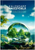 Kalendarz nauczyciela książkowy (terminarz) PCV EKO bezbarwny B6 Wydawnictwo Wokół Nas (A5TN089B)