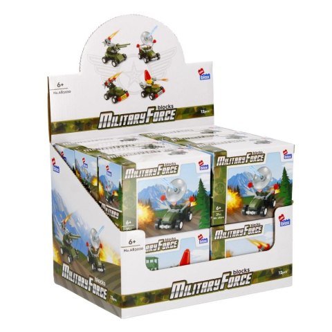 Klocki konstrukcyjne Military 30-33 elementy Alleblox (492861) Klocki konstrukcyjne Military 30-33 elementy Alleblox (492861)