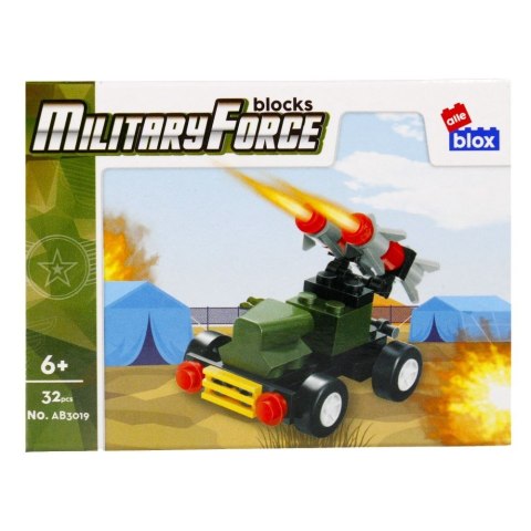 Klocki konstrukcyjne Military 30-33 elementy Alleblox (492861) Klocki konstrukcyjne Military 30-33 elementy Alleblox (492861)