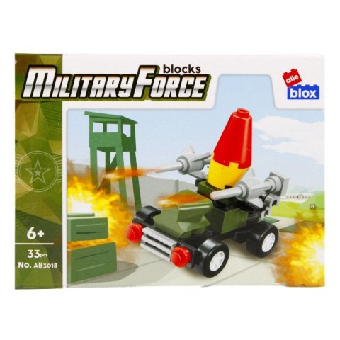 Klocki konstrukcyjne Military 30-33 elementy Alleblox (492861) Klocki konstrukcyjne Military 30-33 elementy Alleblox (492861)