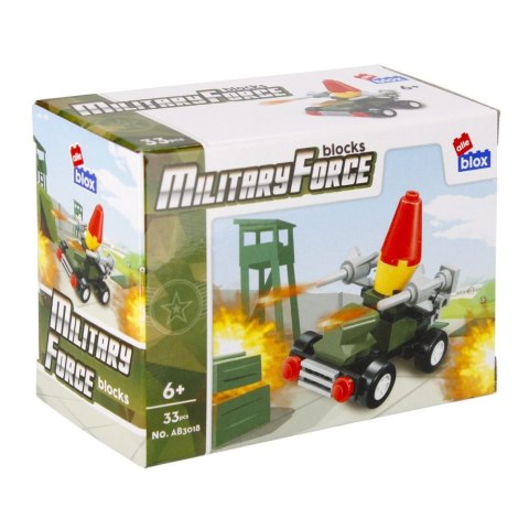 Klocki konstrukcyjne Military 30-33 elementy Alleblox (492861) Klocki konstrukcyjne Military 30-33 elementy Alleblox (492861)