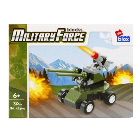 Klocki konstrukcyjne Military 30-33 elementy Alleblox (492861) Klocki konstrukcyjne Military 30-33 elementy Alleblox (492861)