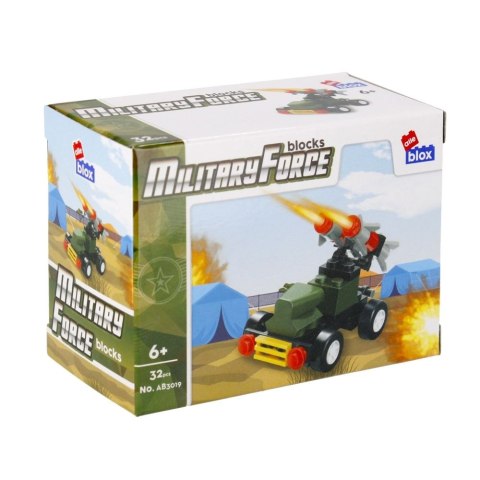 Klocki konstrukcyjne Military 30-33 elementy Alleblox (492861) Klocki konstrukcyjne Military 30-33 elementy Alleblox (492861)