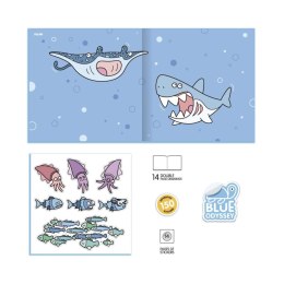 Kolorowanka Z Naklejkami Blękitna Odyseja Milan (54218GS02)