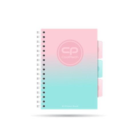 Kołozeszyt (kołonotatnik) CoolPack gradient A5 200k. krata Patio (31701CP)