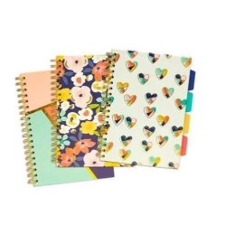 Kołozeszyt (kołonotatnik) Project Book Floral Love linia Pukka (9033)