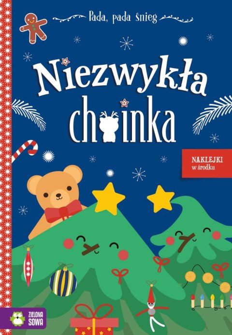Książeczka edukacyjna Pada, pada śnieg. Niezwykła choinka Zielona Sowa Książeczka edukacyjna Pada, pada śnieg. Niezwykła choinka Zielona Sowa