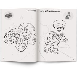 Książka dla dzieci LEGO? City. Kolorowanka z Naklejkami Ameet