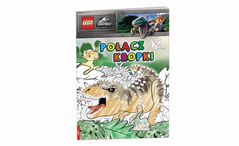 Książka dla dzieci Lego® Jurassic World Połącz kropki Ameet (SPCS 6201) Książka dla dzieci Lego® Jurassic World Połącz kropki Ameet (SPCS 6201)