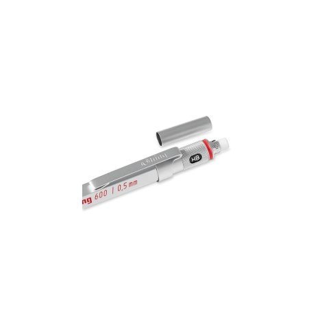 Ołówek automatyczny 600 srebrny 0,5mm Rotring (1904445) Ołówek automatyczny 600 srebrny 0,5mm Rotring (1904445)