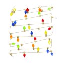 Ozdoba świąteczna BN Ornament lampion samoprzylepny Craft with Fun (501408) Ozdoba świąteczna BN Ornament lampion samoprzylepny Craft with Fun (501408)