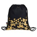Plecak (worek) na sznurkach Stright GEOMETRY GOLD St.Right (SO-11)
