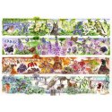 Puzzle Premium Plus Tea Time: Cztery pory roku 1000 el. Trefl (12078)