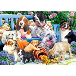 Puzzle Psy w ogrodzie 1000 el. Trefl (10556)