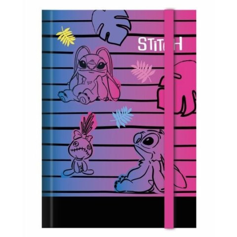 Teczka kartonowa na rzep Stitch przestrzenna A5 mix Patio (91811ptr)