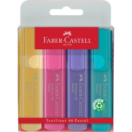 Zakreślacz Pastel 4 kolory Faber Castell (FC154610)