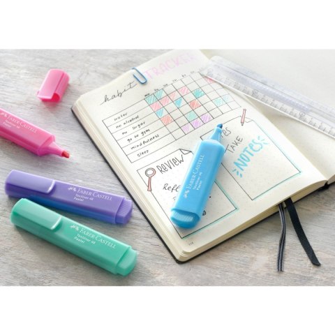 Zakreślacz Pastel 4 kolory Faber Castell (FC154610) Zakreślacz Pastel 4 kolory Faber Castell (FC154610)