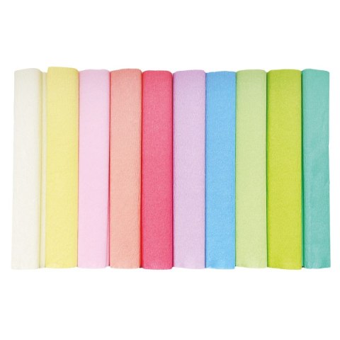 Bibuła marszczona mini pastelowe 5902277265951 mix 297mm x 210mm Interdruk (10szt) Bibuła marszczona mini pastelowe 5902277265951 mix 297mm x 210mm Interdruk (10szt)
