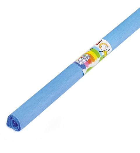 Bibuła marszczona niebieska jasna 500mm x 2000mm Fiorello (170-1982)