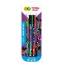 Długopis wymazywalny Ha 4120 01MC-3 wkład niebieski 0,5mm Happy Color (HA 4120 01MC-3)