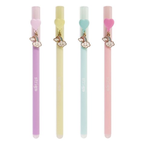 Długopis wymazywalny wkład niebieski 0,5mm Strigo (SSC156)