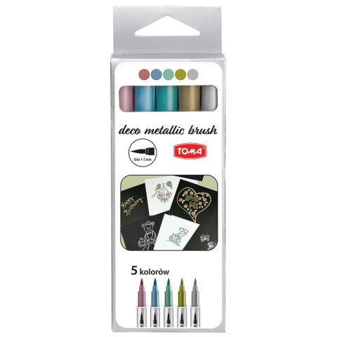 Flamaster 5 kol. Toma