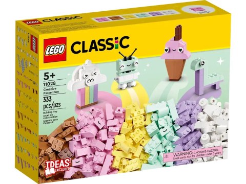 Klocki konstrukcyjne Classic Kreatywna zabawa pastelowymi kolorami Lego (11028) Klocki konstrukcyjne Classic Kreatywna zabawa pastelowymi kolorami Lego (11028)