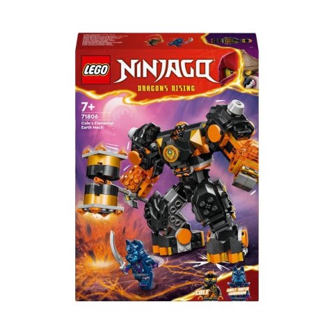 Klocki konstrukcyjne Ninjago Mech żywiołu ziemi Cole'a Lego (71806) Klocki konstrukcyjne Ninjago Mech żywiołu ziemi Cole'a Lego (71806)