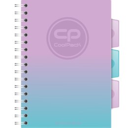 Kołozeszyt (kołonotatnik) CoolPack gradient A5 200k. krata Patio (02961CP)