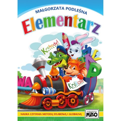 Książeczka edukacyjna Elementarz. Nauka czytania metodą sylabową i globalną Niko Książeczka edukacyjna Elementarz. Nauka czytania metodą sylabową i globalną Niko