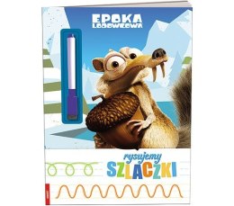 Książeczka edukacyjna Epoka lodowcowa. Rysujemy Szlaczki Ameet (KSS 9113)