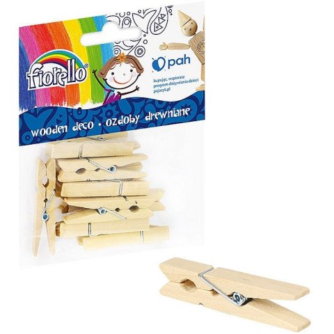 Ozdoba drewniana Spinacz Fiorello (GR-WD645)