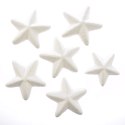 Ozdoba styropianowa gwiazdki 7 cm, 6 szt. Arpex (BN0530)