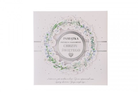 Pamiątka chrztu Chrzest Kukartka (PMB Q-003) Pamiątka chrztu Chrzest Kukartka (PMB Q-003)