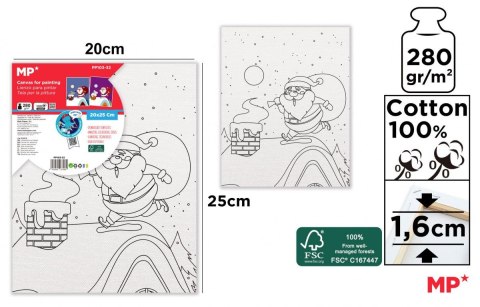 Podobrazie Christmas [mm:] 200x250 Mp (PP103-32)