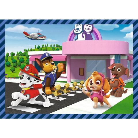 Puzzle Paw Patrol Psie sprawy 4w1 el. Trefl (34650)