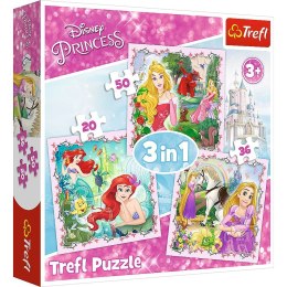 Puzzle Spricess 3w1 3w1 el. Trefl (34842)