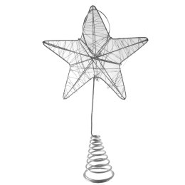 Szpic gwiazda metalowa srebrna [mm:] 270 Arpex (BM5878SRE-4252)