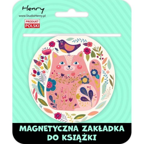 Zakładka do książki ZAKŁADKA KULKA 2 KOT RÓŻOWY Henry (5905701487387) Zakładka do książki ZAKŁADKA KULKA 2 KOT RÓŻOWY Henry (5905701487387)