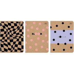 Zeszyt HS Kraft 2 B5 60# B5 60k. 70g krata Interdruk (A5/ 60 #)